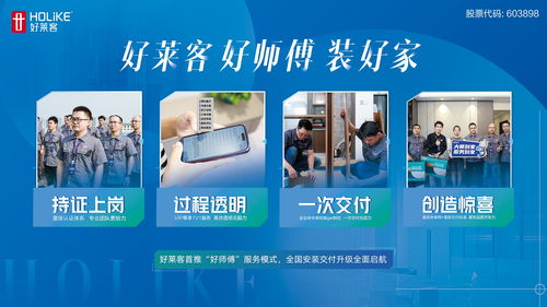好萊客“好師傅”服務模式首發 以新材料技術推廣服務，開啟安裝交付新篇章