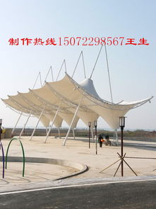 湖北黃石膜結(jié)構(gòu)車棚 匠心打造牢固簡約的現(xiàn)代遮陽避雨之選
