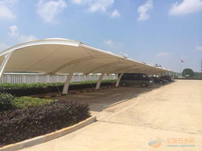 岳陽膜結(jié)構(gòu)車棚 現(xiàn)代建筑的輕靈之美